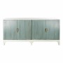 Buffet DKD Home Decor Turquoise Beige Métal Bois (180 x 50 x 85 cm)