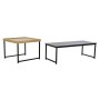 Set de 2 Tables Gigognes DKD Home Decor MDF Acier (110 x 48 x 37 cm)