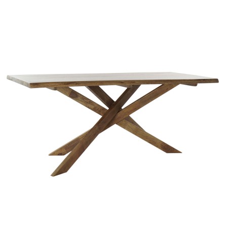 Table de Salle à Manger DKD Home Decor Naturel noyer (180 x 86 x 76 cm)