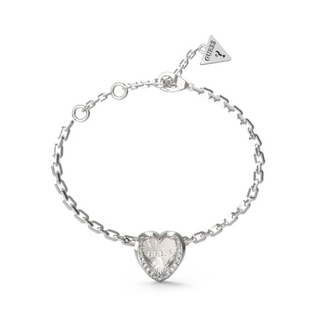 Pulsera Mujer Guess JUBB04607JWRHS 22 cm Plateado