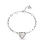 Pulsera Mujer Guess JUBB04607JWRHS 22 cm Plateado