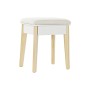 Coiffeuse DKD Home Decor Miroir Naturel Blanc Bois MDF (75 x 40 x 129 cm)
