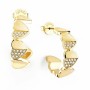 Boucles d´oreilles Femme Guess JUBE03040JWYGT-U Acier inoxydable 3 cm