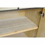 Buffet DKD Home Decor Sapin Naturel Noir Métal (160 x 42 x 85 cm)