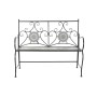 Banc DKD Home Decor Céramique Mosaïque Métal (111 x 54 x 88 cm)