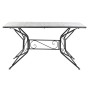 Table de Salle à Manger DKD Home Decor Mosaïque Céramique Forge (140 x 70 x 75,5 cm)