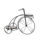 Cache-pot DKD Home Decor Bicyclette Céramique Mosaïque Noir Forge (70 x 28 x 57 cm)