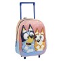Cartable 3D avec roulettes Bluey Rose
