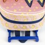 Mochila Escolar 3D con Ruedas Bluey Rosa