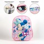 Mochila Escolar Minnie Mouse Rosa 25 x 31 x 10 cm