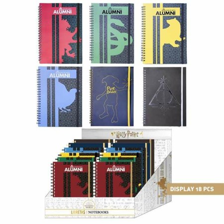 Cahier à Spirale Harry Potter Jaune
