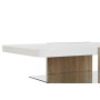 Table d'appoint DKD Home Decor Verre MDF Aluminium (110 x 60 x 45 cm)