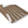 Conjunto de Mesa con 6 Sillas Home ESPRIT Blanco Natural Resina Aluminio 180 x 90 x 75 cm