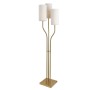 Lámpara de Pie Home ESPRIT Beige Dorado