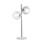 Lampe de bureau Home ESPRIT Argenté 40 W 220 V