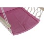 Chaise de jardin DKD Home Decor Rose Polyester Coton Pin (97 x 54 x 100 cm)