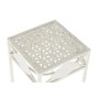 Jeu de 3 tables DKD Home Decor Métal Blanc (3 pcs) (30 x 30 x 70 cm)