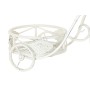 Cache-pot DKD Home Decor Métal Blanc Jardin (58 x 28 x 42 cm)