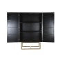 Armoire DKD Home Decor Noir Métal Peuplier (110 x 50 x 180 cm)