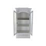 Présentoir DKD Home Decor Verre Bois (76 x 39 x 192 cm)