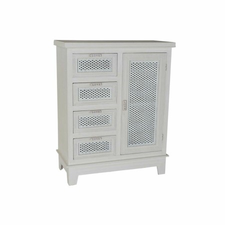Caisson à Tiroirs DKD Home Decor Bois MDF Blanc (66 x 32 x 83,5 cm)