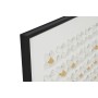 Cadre Home ESPRIT Blanc Noir Abstrait Moderne 100 x 3,5 x 100 cm (2 Unités)