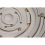 Cadre Home ESPRIT Beige Gris Moderne Cercles 100 x 3,5 x 100 cm (2 Unités)