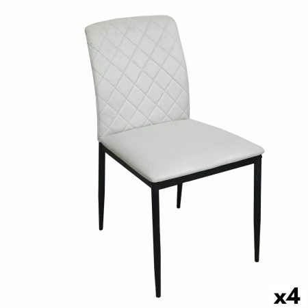 Silla Versa ZEGERS Beige 58 x 83 x 44 cm (4 Unidades)
