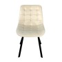 Silla Versa RHODES Beige 55 x 82 x 51 cm (4 Unidades)
