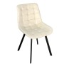 Silla Versa RHODES Beige 55 x 82 x 51 cm (4 Unidades)