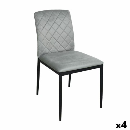 Silla Versa ZEGERS Gris 58 x 83 x 44 cm (4 Unidades)
