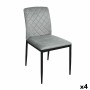Silla Versa ZEGERS Gris 58 x 83 x 44 cm (4 Unidades)