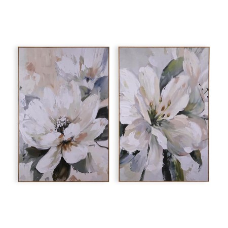 Cadre Versa Fleurs 2,5 x 90 x 60 cm