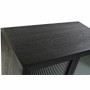 Buffet DKD Home Decor Verre Noir MDF (70 x 38 x 110 cm)