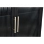Buffet DKD Home Decor Verre Noir MDF (70 x 38 x 110 cm)