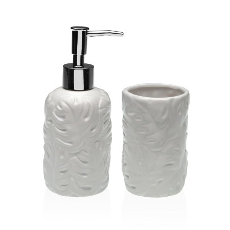 Ensemble de Bain Versa Blanc Dolomite 6,8 x 17 x 6,8 cm