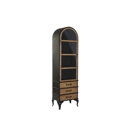 Présentoir DKD Home Decor Verre Métal Bois (53 x 37 x 189 cm)
