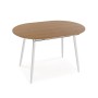 Mesa de Comedor Versa DOINYO Blanco Metal Madera MDF 80 x 75 x 160 cm