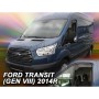 Déflecteur de vent HEKO HO15309 FORD TRANSIT (GENVIII) Frontal 2 Pièces