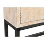 Armoire DKD Home Decor Noir Doré Blanc Fer Bois de manguier (107 x 42 x 189 cm)