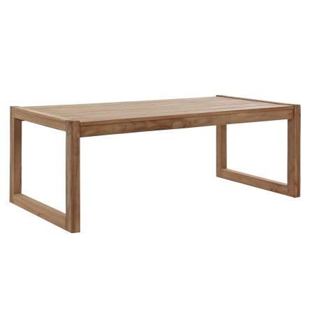 Table DKD Home Decor Jardin Naturel Teck Marron (120 x 60 x 45 cm)