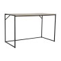 Bureau DKD Home Decor Naturel Noir Métal MDF (120 x 60 x 75 cm)