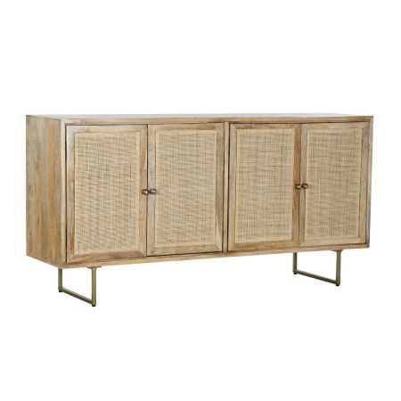 Buffet DKD Home Decor Naturel Rotin Bois de manguier (150 x 40 x 77 cm)