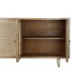 Buffet DKD Home Decor Naturel Rotin Bois de manguier (150 x 40 x 77 cm)