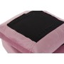 Repose-pied DKD Home Decor Rose Polyester Moderne (55 x 55 x 30 cm)