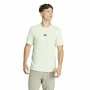 Camiseta de Manga Corta Hombre Adidas Essentials Wo Logo Verde limón
