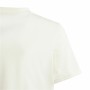 Camiseta de Manga Corta Adidas Table Growth Beige
