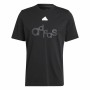 Camiseta de Manga Corta Hombre Adidas Graphic Print Fleece