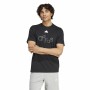 Camiseta de Manga Corta Hombre Adidas Graphic Print Fleece