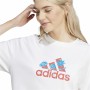 Camiseta de Manga Corta Mujer Adidas Flower Badge of Sports Gt